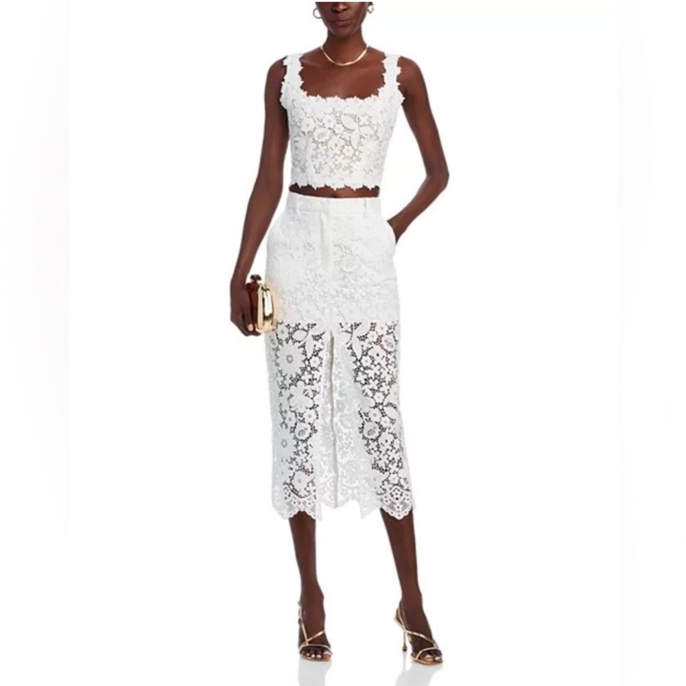 Generation Love Medina White Lace Skirt NWT